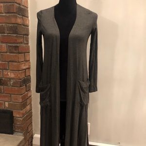 LuLaRoe Sarah XS dark gray NWT